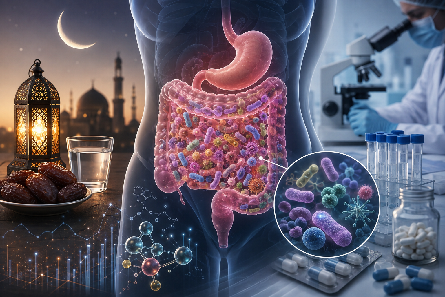 روزه ماه رمضان و ارتش میکروبی روده؛ داستان ناگفته یک مهمانی سی روزه