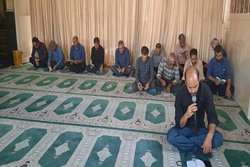 برگزاری مراسم زیارت عاشورا در دهه اول محرم در دانشکده داروسازی