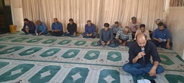 برگزاری مراسم زیارت عاشورا در دهه اول محرم در دانشکده داروسازی