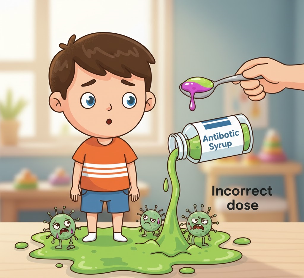 دوز اشتباه دارو